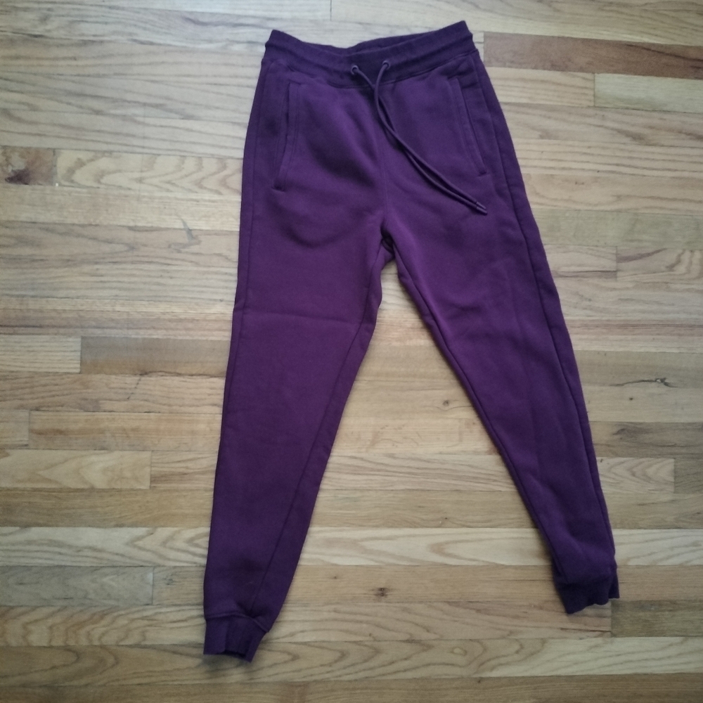 Small Unisex Purple Jogger Pants
